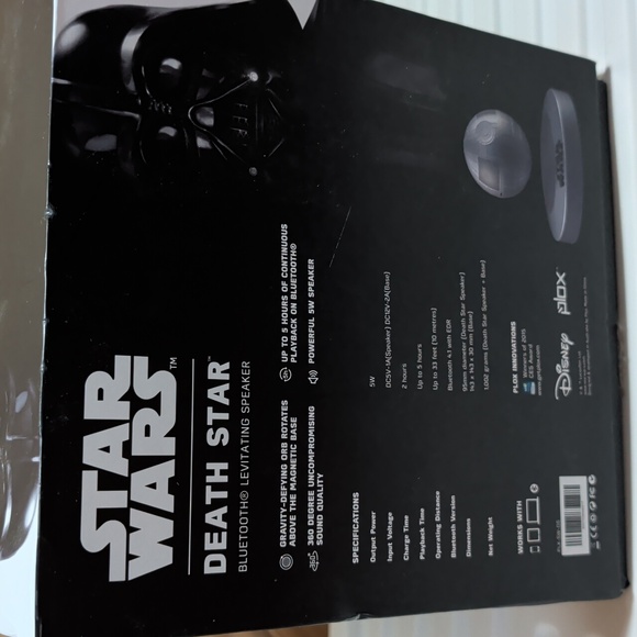 Star Wars Black and Gray Death Star Speaker - Picture 2 of 5